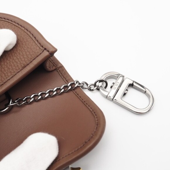 Christian Dior Dior Gallop Leather AirPods Case (2ADKH343SOM) - Brown with Co... - Picture 9 of 11